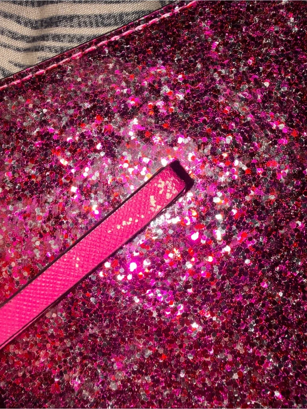 Kate Spade Glitter Bug Slim Bee Wristlet Pink Glitter PWRU4630 2015